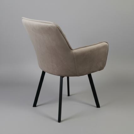 Matstol AMELIA taupe