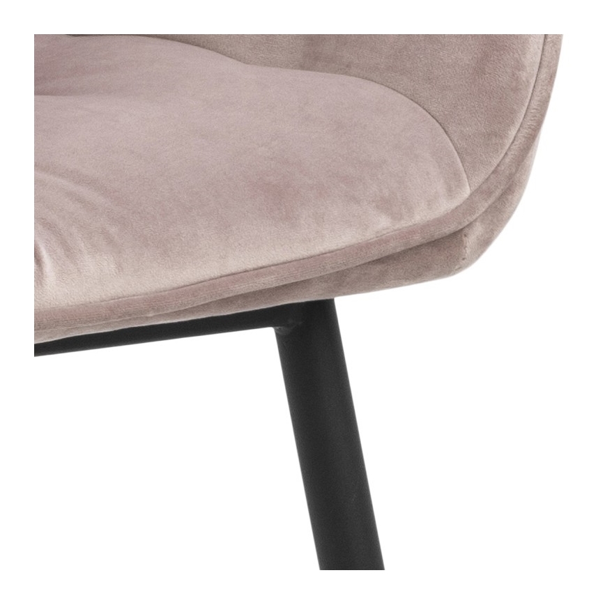 Matstol med armstöd AYLIN 1 st rosa