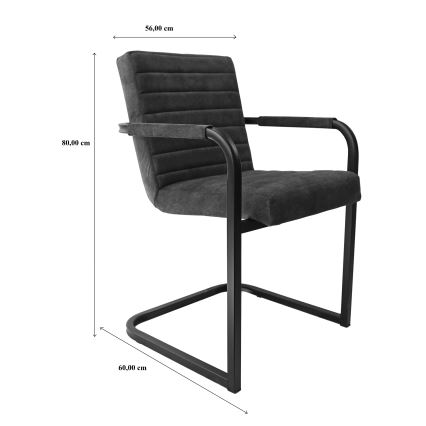 Matstol BART, brun