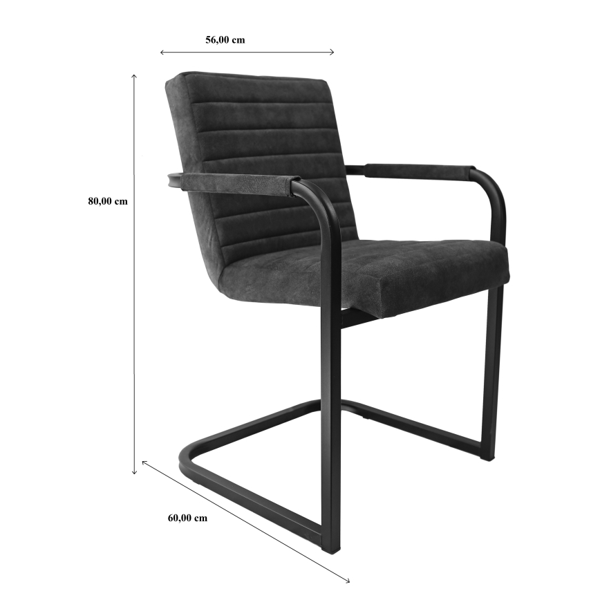 Matstol BART, brun