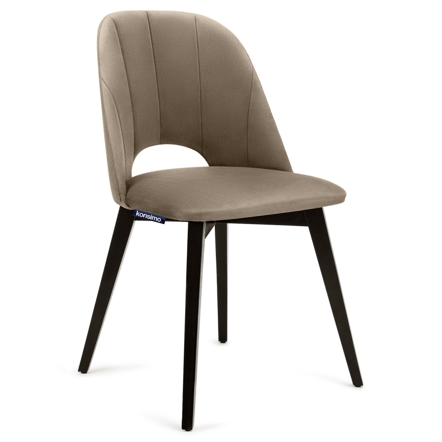 Matstol BOVIO 86x48 cm beige/bok