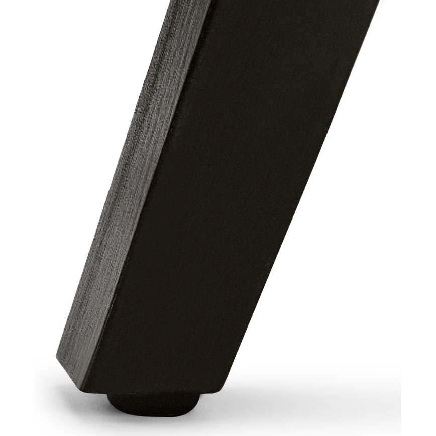 Matstol BOVIO 86x48 cm grå/bok