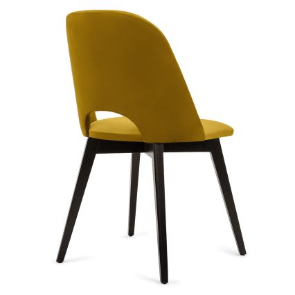 Matstol BOVIO 86x48 cm gul/bok