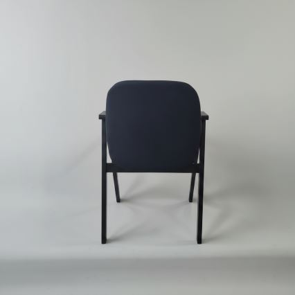 Matstol GARDA svart/antracit