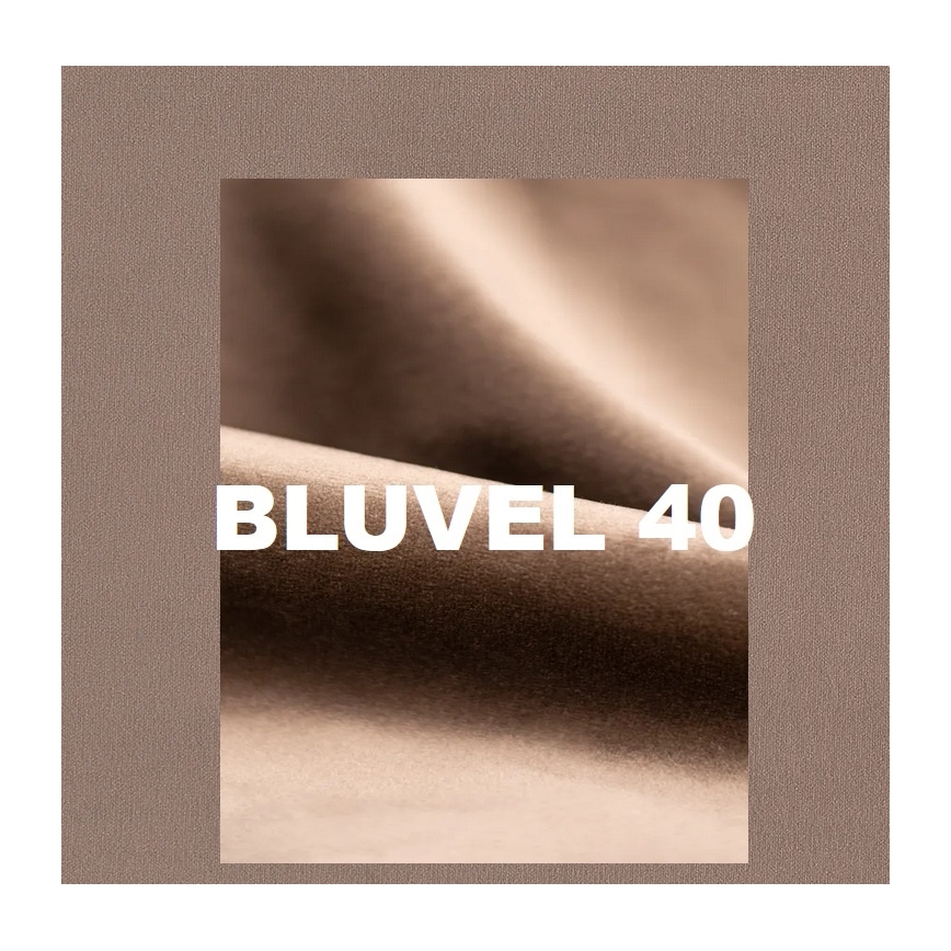 Matstol GARDA svart/beige