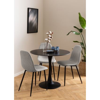 Matstol KAIA 1 st ljusgrå