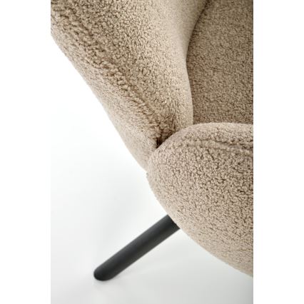 Matstol KIVA, 1 st, brun