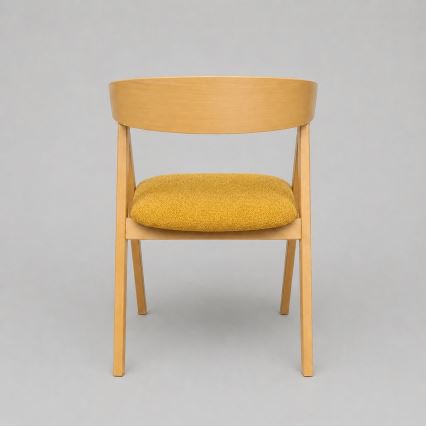 Matstol LUSO ek/orange