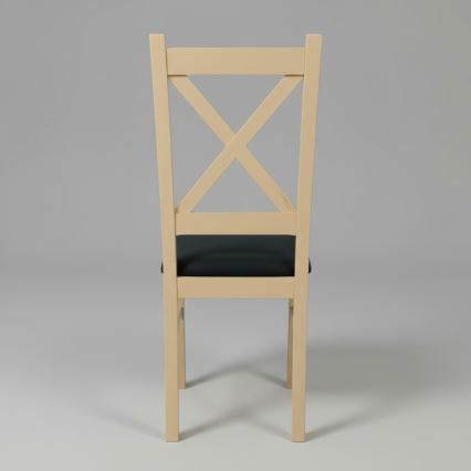 Matstol NATE ek Sonoma/svart