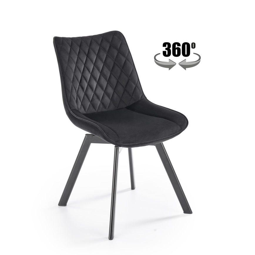 Matstol OMBRA, 1 st, svart