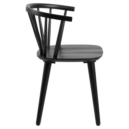 Matstol RUBY 1 st svart
