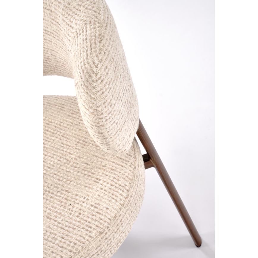 Matstol SIDUS 1 st beige/valnöt