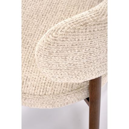 Matstol SIDUS 1 st beige/valnöt