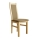 Matstol ZOE ek/brun