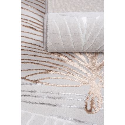 Matta CREATION 160x230 cm 1950 g/m² grå/beige/vit