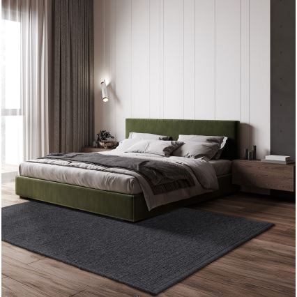 Matta FIR WOOL 120x170 cm 2600 g/m2 antracit/natur