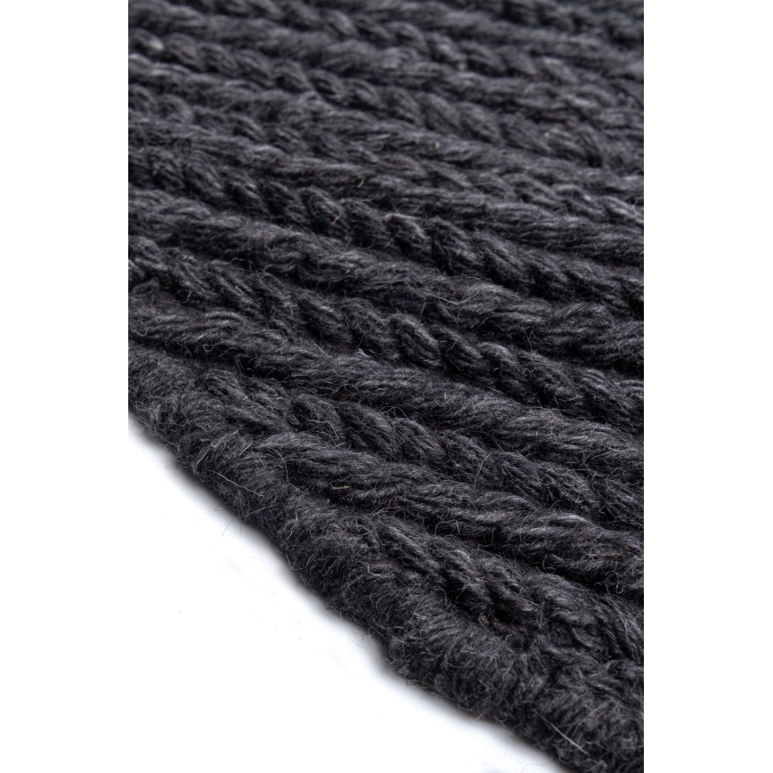 Matta FIR WOOL 160 cm 2600 g/m2 antracit/natur