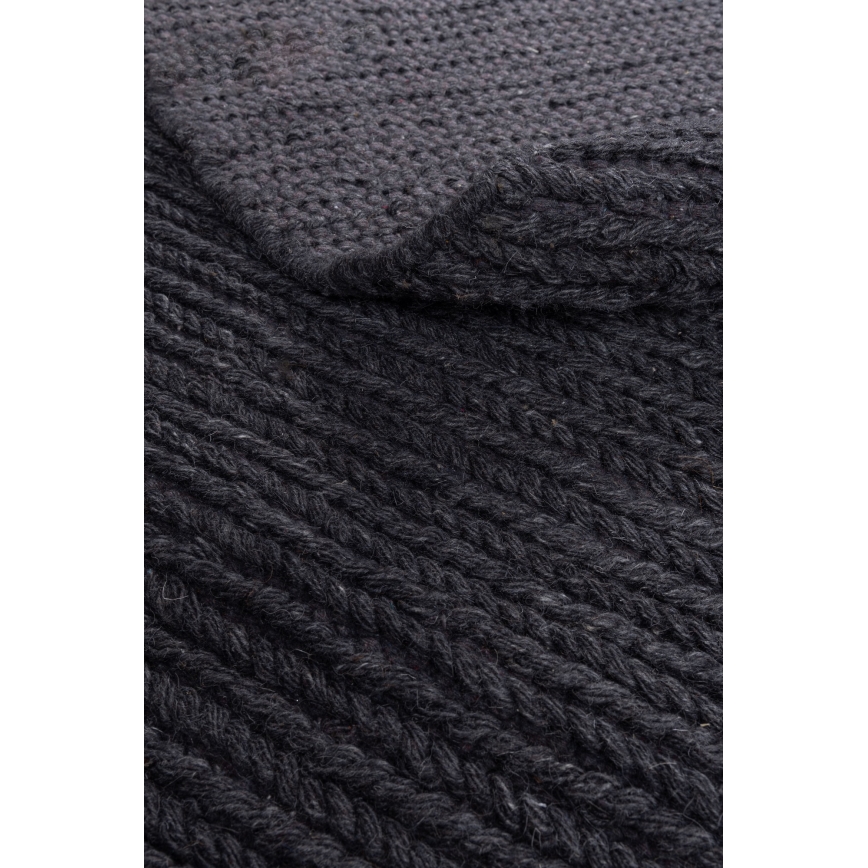 Matta FIR WOOL 160 cm 2600 g/m2 antracit/natur