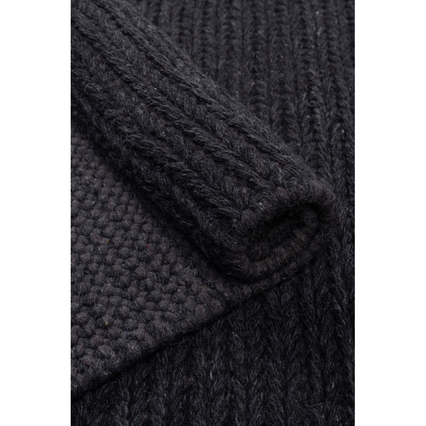 Matta FIR WOOL 160x230 cm 2600 g/m2 antracit/natur