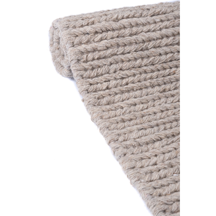 Matta FIR WOOL 70x140 cm 2600 g/m2 beige/natur