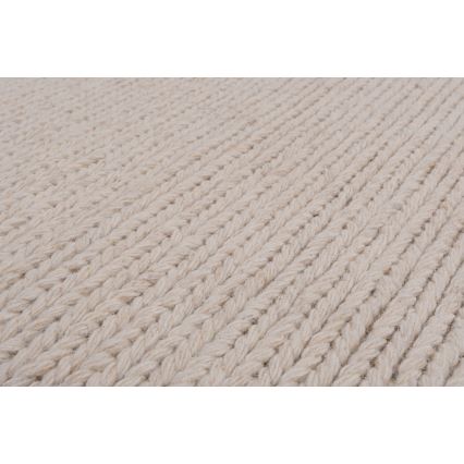 Matta FIR WOOL 70x140 cm 2600 g/m2 krämvit/natur
