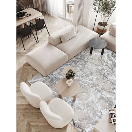 Matta GRECE 120x170 cm 2150 g/m2 krämfärgad/grå/vit