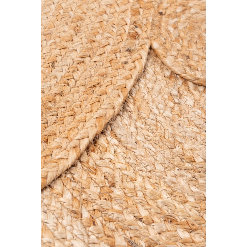 Matta JUTA 140 cm beige/naturlig