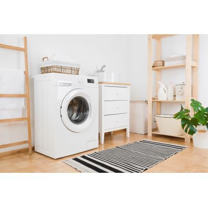 Matta KILIM GOLD 80x150 cm svart/vit