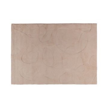 Matta RABBIT 3D 120x170 cm beige