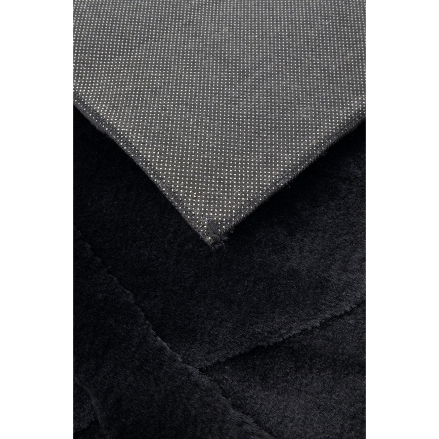 Matta RABBIT 3D 160x230 cm svart