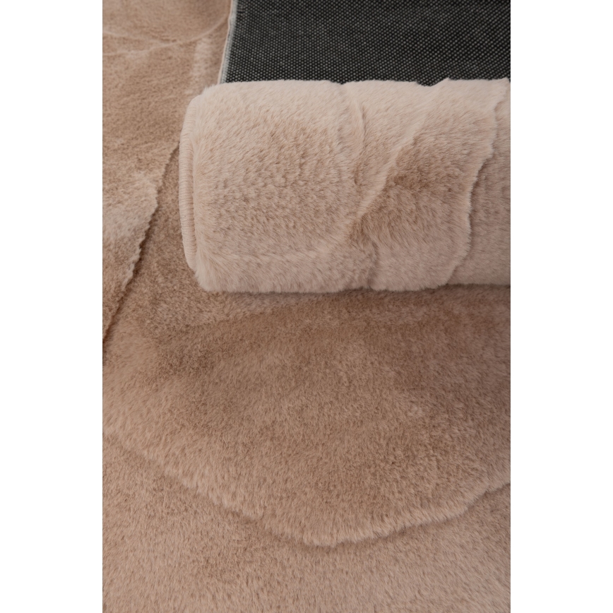 Matta RABBIT 3D 80x150 cm beige