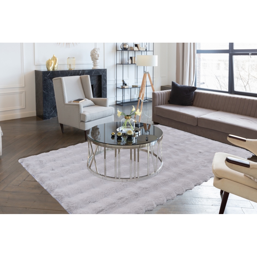 Matta RABBIT BUBBLE 120x170 cm grå