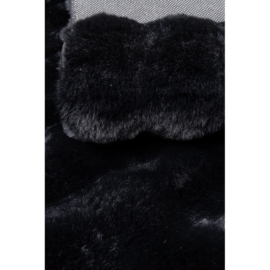 Matta RABBIT BUBBLE 120x170 cm svart