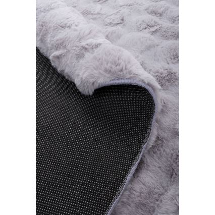 Matta RABBIT BUBBLE 160 cm grå