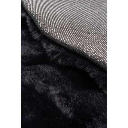 Matta RABBIT BUBBLE, 160 cm, svart