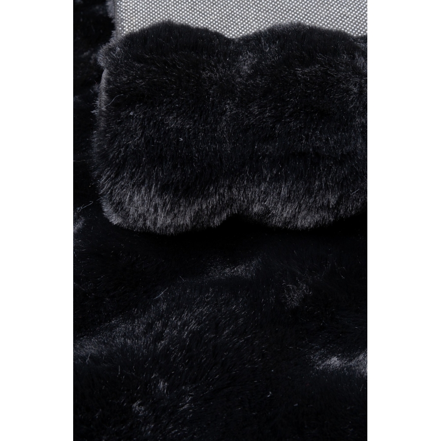 Matta RABBIT BUBBLE 200x280 cm svart