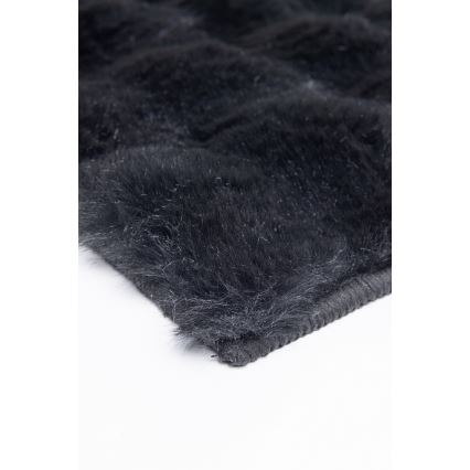 Matta RABBIT BUBBLE 200x280 cm svart