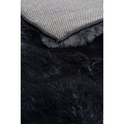 Matta RABBIT BUBBLE 80x150 cm svart