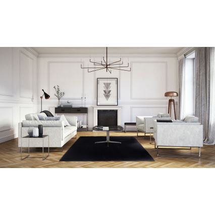 Matta RABBIT-FOX 120x160 cm svart