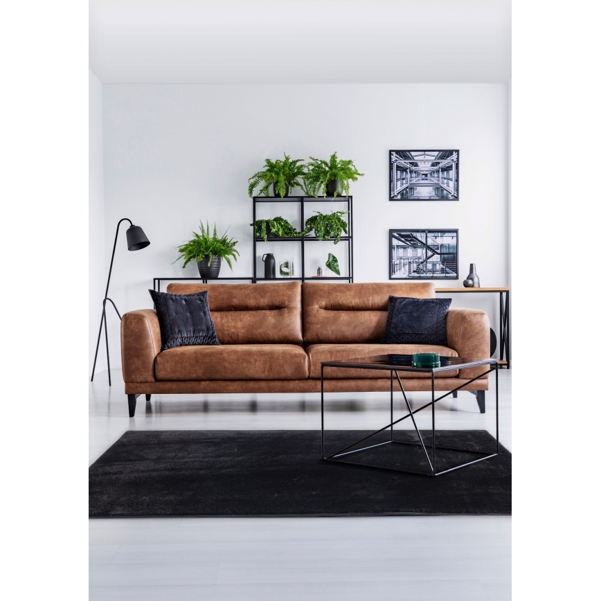 Matta RABBIT-FOX 120x160 cm svart