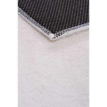 Matta RABBIT-FOX 160x230 cm, krämfärgad