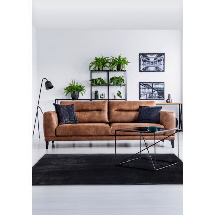 Matta RABBIT-FOX 60x100 cm svart
