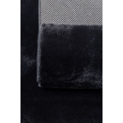 Matta RABBIT-FOX 60x100 cm svart