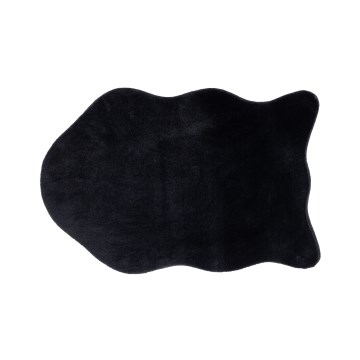 Matta RABBIT-FOX 60x90 cm svart