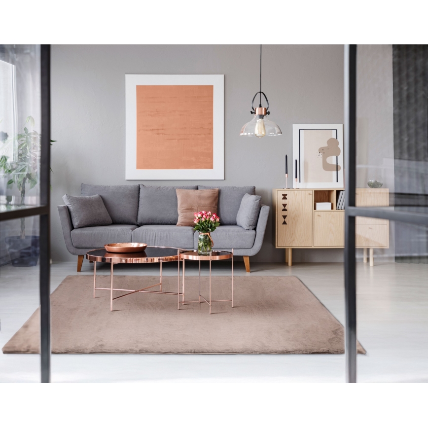 Matta RABBIT-ROSA NEW 120x170 cm 2000g/m2 beige