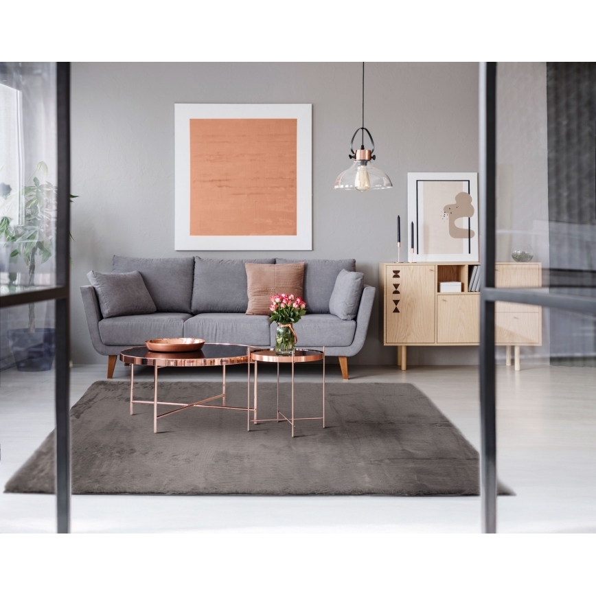 Matta RABBIT-ROSA NEW 160x230 cm 2000g/m2 brun