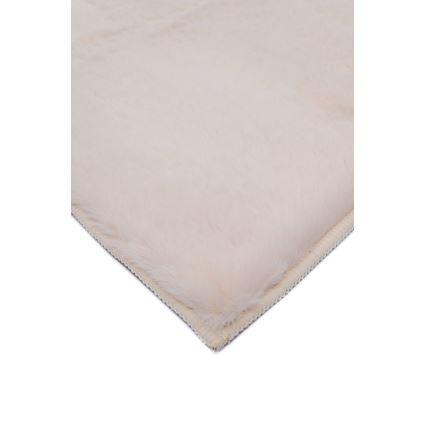 Matta RABBIT-ROSA NEW 80x150 cm 2000g/m2 krämfärgad