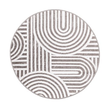 Matta SALAMANCA 100 cm grå/vit