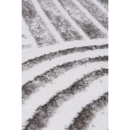 Matta SALAMANCA 100 cm grå/vit