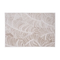 Matta SALAMANCA 120x170 cm beige/vit/bladmönster